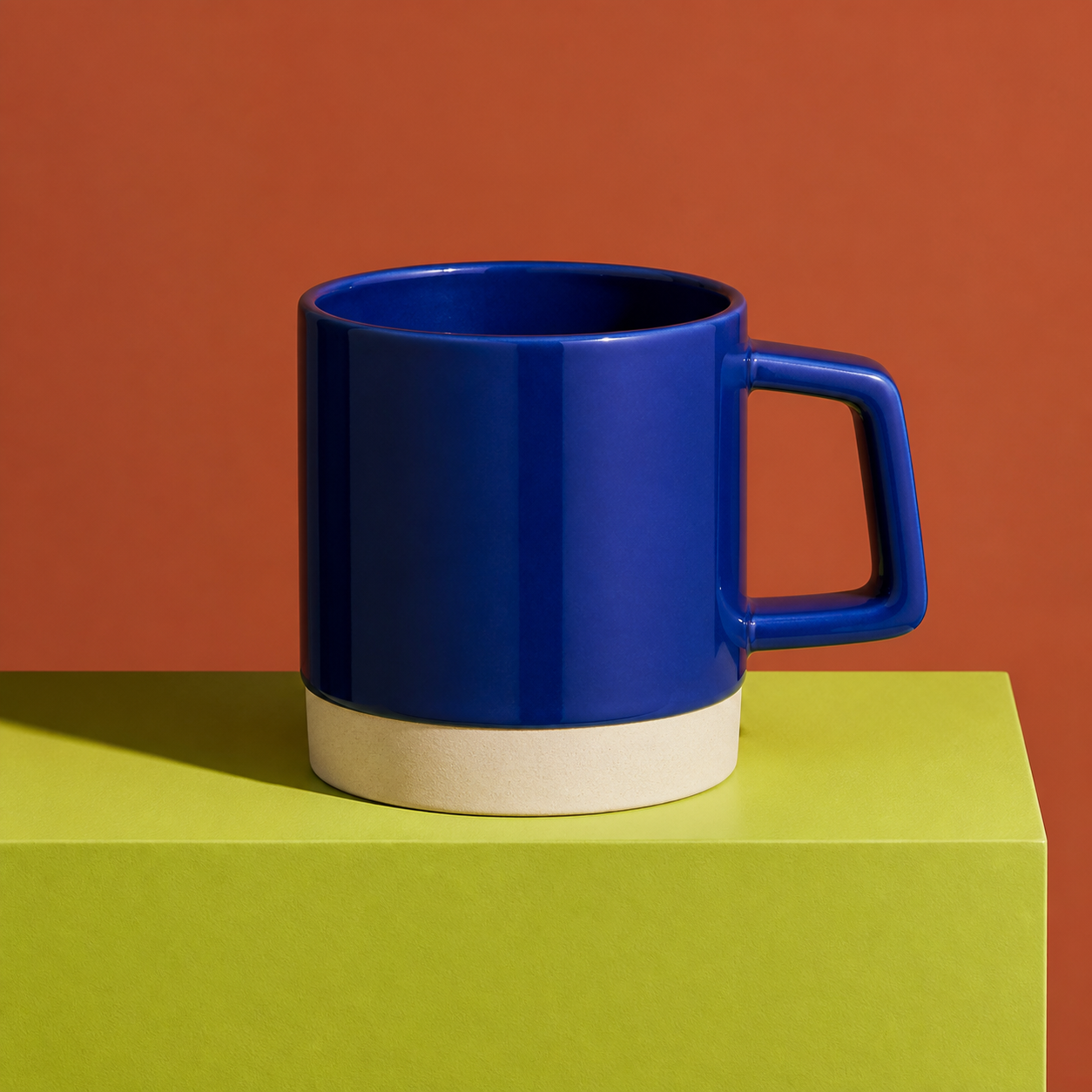 Color Block Mug